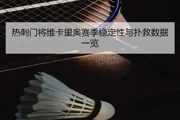 热刺门将维卡里奥赛季稳定性与扑救数据一览